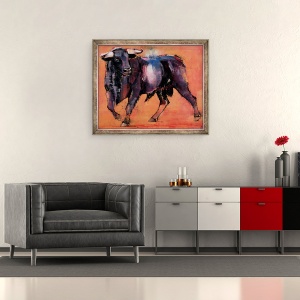 Tablou inramat - Mark Adlington - Alcurrucen, 50 x 60 cm - Img 2