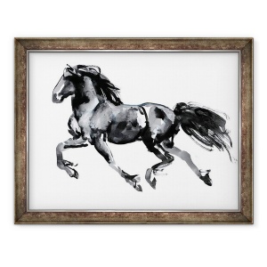 Tablou inramat - Mark Adlington - Friesian Zburator, 2015, 70 x 90 cm