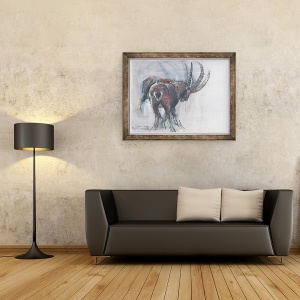 Tablou inramat - Mark Adlington - Headlock, 60 x 80 cm - Img 2