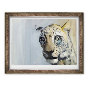 Tablou inramat - Mark Adlington - Predator Leopard arab, 60 x 80 cm