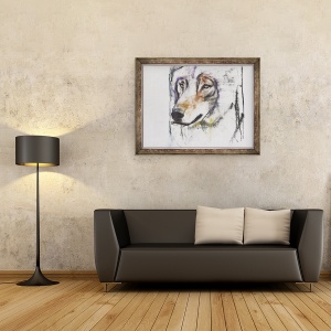 Tablou inramat - Mark Adlington - Processo Al Lupo, 60 x 80 cm - Img 2