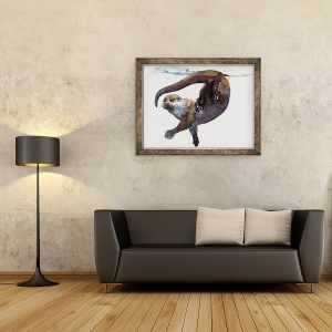 Tablou inramat - Mark Adlington - Studiul vidrei II — Talisker, 70 x 90 cm - Img 2