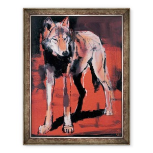 Tablou inramat - Mark Adlington - Summer Wolf, 70 x 90 cm