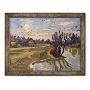 Tablou inramat - Marta Martonfi-Benke - Drumul spre Dusk, 70 x 90 cm
