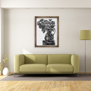 Tablou inramat - Mary Kuper - Anemone, 70 x 90 cm - Img 2