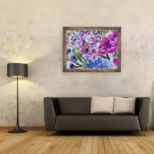 Tablou inramat - Mary Smith - Buchet de ziua mamei, 70 x 90 cm - Img 2