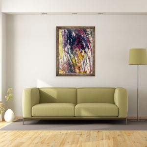 Tablou inramat - Mary Smith - Ploi tropicale, 60 x 80 cm - Img 2