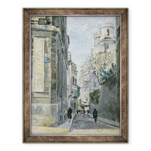 Tablou inramat - Max Jacob - Gardens agatat langa Saint-Sulpice, 60 x 80 cm