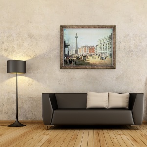Tablou inramat - Michael Angelo Hayes - Sackville Street, 60 x 80 cm - Img 2