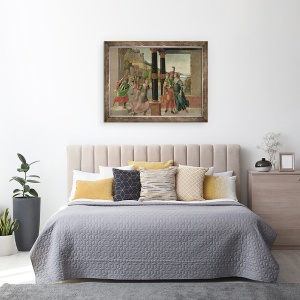 Tablou inramat - Michelle da Verona - Brutus si Portia I, 70 x 90 cm - Img 3