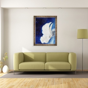 Tablou inramat - Nancy Moniz Charalambous - Aripi peste Londra, 2013, 60 x 80 cm - Img 2