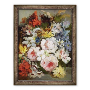 Tablou inramat - Narcisse Virgile Diaz de la Pena - Flori diverse, 60 x 80 cm