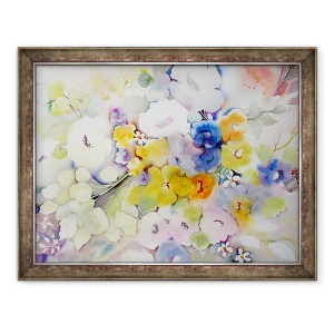 Tablou inramat - Neela Pushparaj - Blossoms II, 70 x 90 cm