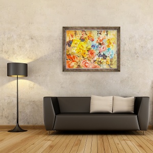 Tablou inramat - Neela Pushparaj - dulce si sassy, 60 x 80 cm - Img 2