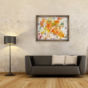 Tablou inramat - Neela Pushparaj - octombrie cantec, 60 x 80 cm - Img 2