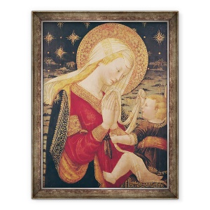 Tablou inramat - Neri di Bicci - Virgin si Copil, 60 x 80 cm