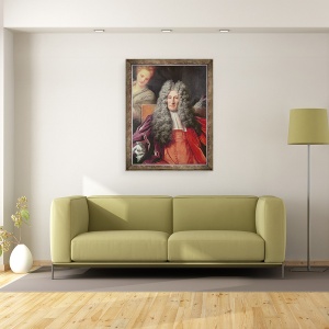 Tablou inramat - Nicolas de Largilliere - Portret De Charles Boucher dOrsay, 60 x 80 cm - Img 2