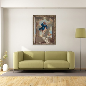 Tablou inramat - Nicolas Poussin - Adormirea Maicii Domnului II, 60 x 80 cm - Img 2