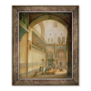 Tablou inramat - Nikanor Grigor'evich Chernetsov - Capela Mormantului din Templul invierii din Ierusalim, 70 x 85 cm