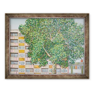 Tablou inramat - Noel Paine - Canning Town de vara, 60 x 80 cm