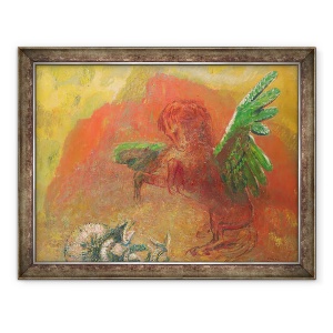 Tablou inramat - Odilon Redon - Pegasus Triumfant, 70 x 90 cm
