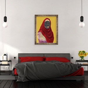 Tablou inramat - Osinachi - Chibok Girl, 60 x 80 cm - Img 3