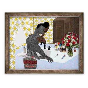 Tablou inramat - Osinachi - Fara cafea in dimineata asta, 60 x 80 cm