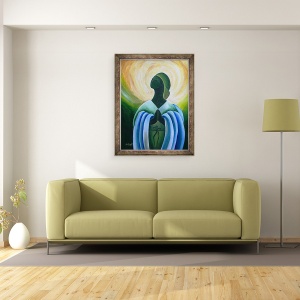 Tablou inramat - Patricia Brintle - Harul divin, 60 x 80 cm - Img 2