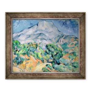 Tablou inramat - Paul Cezanne - Mont Sainte-Victoire III, 50 x 60 cm
