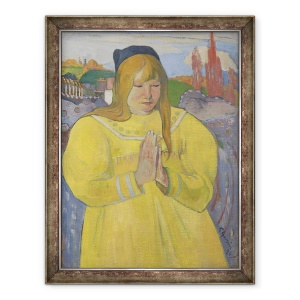 Tablou inramat - Paul Gauguin - Tanara crestina, 70 x 90 cm