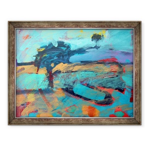 Tablou inramat - Paul Powis - Dealul Crookbarrow II, 60 x 80 cm