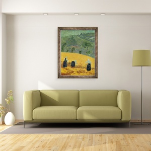 Tablou inramat - Paul Serusier - Recolta, 60 x 80 cm - Img 2