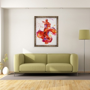 Tablou inramat - Penny Warden - Jazz, 2010, 60 x 80 cm - Img 2