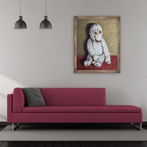 Tablou inramat - Peter Jones - Maimuta alba stralucitoare, 2006, 50 x 60 cm - Img 2