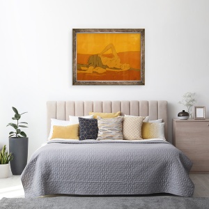 Tablou inramat - Peter McClure - BEREFT 1970 ANGLIA, 60 x 80 cm - Img 3