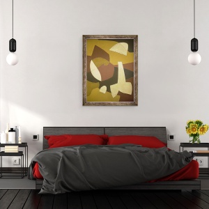 Tablou inramat - Peter McClure - Madonna Dormind, 70 x 90 cm - Img 3