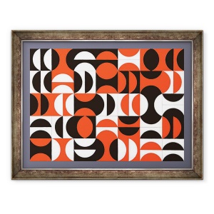 Tablou inramat - Peter McClure - Segmentarea, 70 x 90 cm