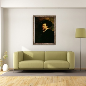 Tablou inramat - Peter Paul Rubens - Autoportret, 60 x 80 cm - Img 2