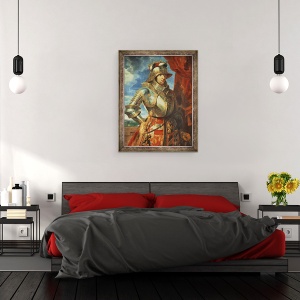 Tablou inramat - Peter Paul Rubens - Maximilian I 1459-1519, 70 x 90 cm - Img 3