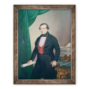 Tablou inramat - Philipp Steidler - Joseph Lanner 1801-43 Compozitor si creator al valsului vienez modern, 70 x 90 cm
