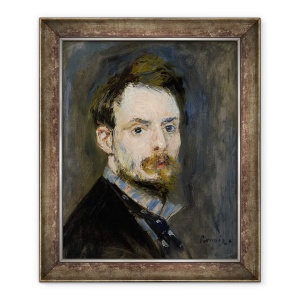 Tablou inramat - Pierre Auguste Renoir - Autoportret I, 50 x 60 cm