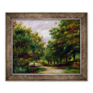 Tablou inramat - Pierre Auguste Renoir - Drumul de langa Cagnes, 50 x 60 cm