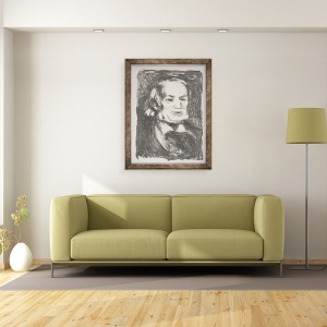 Tablou inramat - Pierre Auguste Renoir - Portretul lui Richard Wagner, 60 x 80 cm - Img 2
