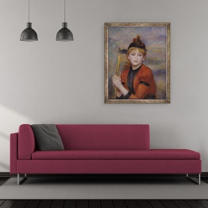 Tablou inramat - Pierre Auguste Renoir - Rambler, 50 x 60 cm - Img 2