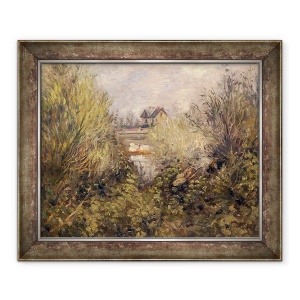 Tablou inramat - Pierre Auguste Renoir - Sena la Argenteuil, 70 x 85 cm