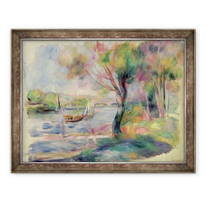 Tablou inramat - Pierre Auguste Renoir - Sena la Argenteuil I, 70 x 90 cm