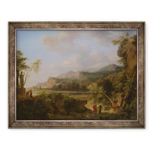 Tablou inramat - Pierre Henri de Valenciennes - Cicero Descoperirea mormantului lui Arhimede, 60 x 80 cm