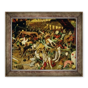 Tablou inramat - Pieter Bruegel the Elder - Triumful Mortii II, 50 x 60 cm