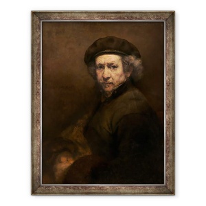 Tablou inramat - Rembrandt Harmensz van Rijn - Autoportret I, 60 x 80 cm