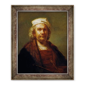 Tablou inramat - Rembrandt Harmensz van Rijn - Autoportret III, 50 x 60 cm